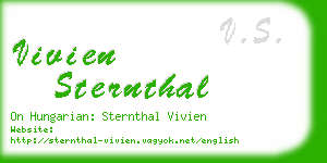 vivien sternthal business card